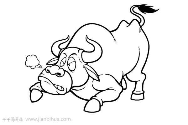 Бычок контур