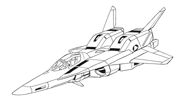 Раскраска истребитель