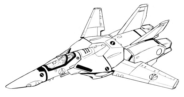Robotech VF-1 Valkyrie чертеж