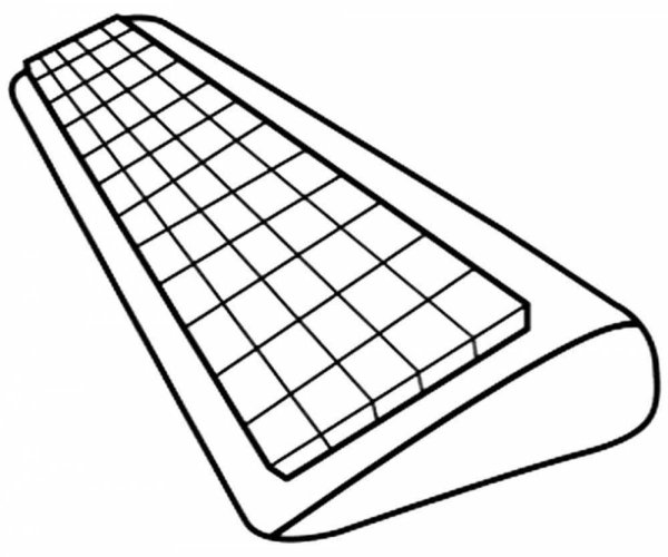 Клавиатура раскраска