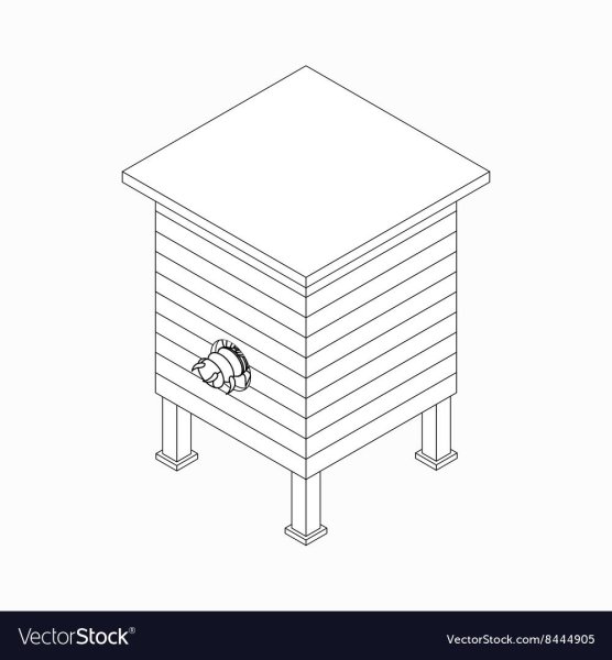 Значок улья для пчел