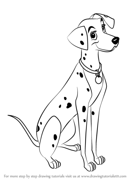 Раскраски 101 далматинец щенки