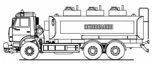 АТЗ 56132 чертеж