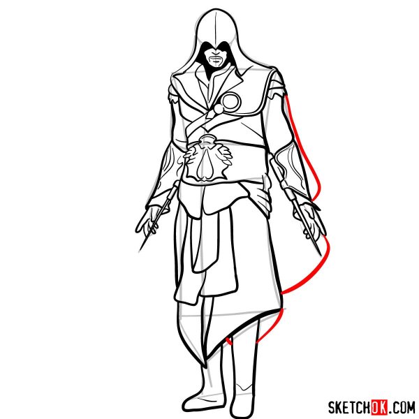 Раскраска Эцио Аудиторе