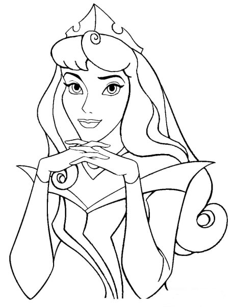 Раскраски принцессы Диснея Золушка и Рапунцель