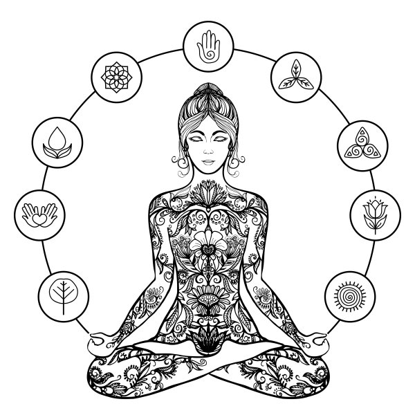 Медитация эскиз