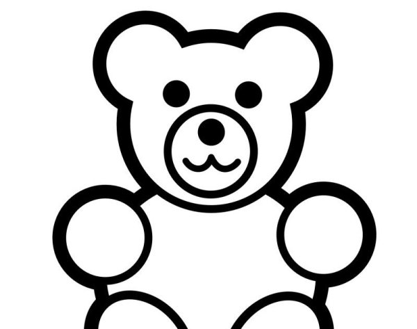 ЖЕЛЕЙНЫЙ медведь раскраска