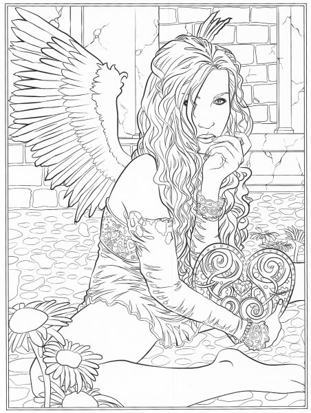 Раскраска Эльф