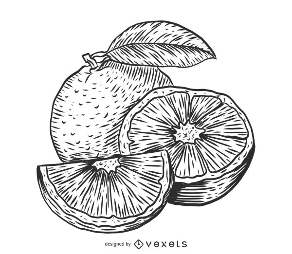 Апельсин Графика