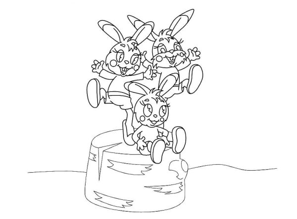 Раскраска мешок яблок Сутеев