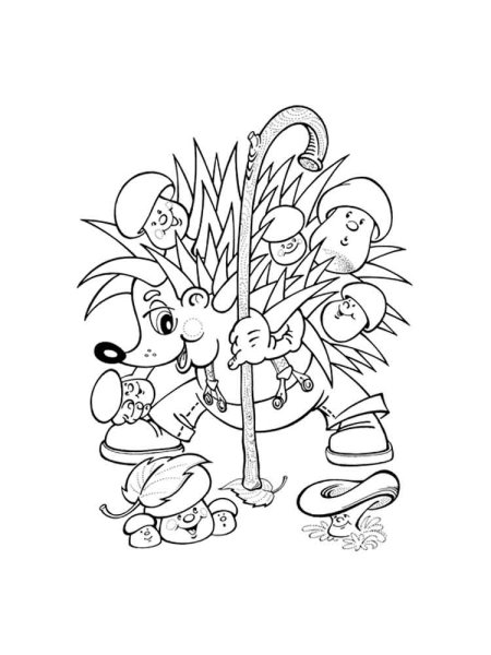 Сутеев палочка выручалочка раскраска