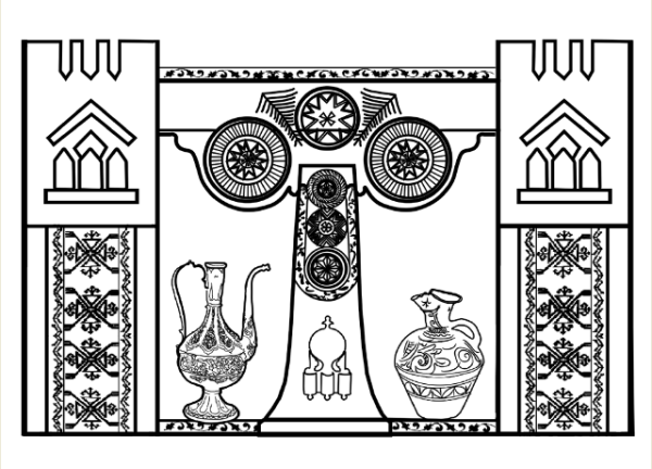 Дагестанские раскраски