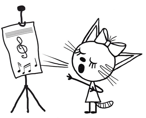 Три кота. Раскраска