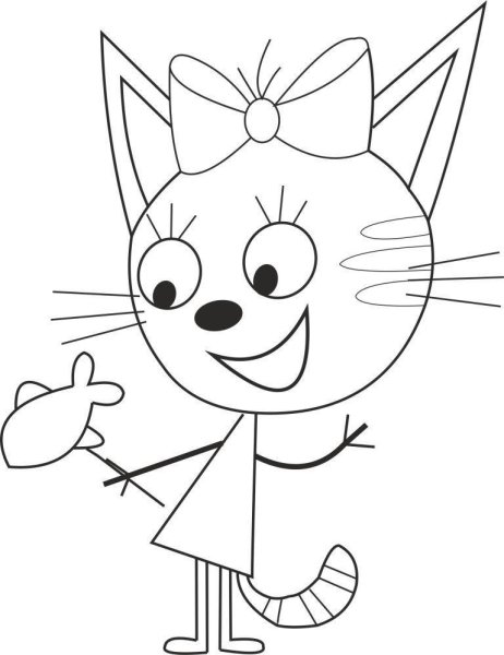 Карамелька раскраска