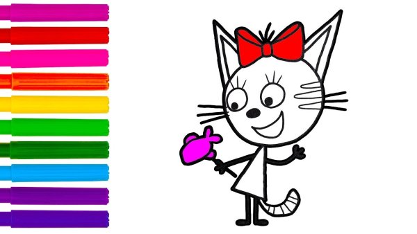 Карамелька раскраска