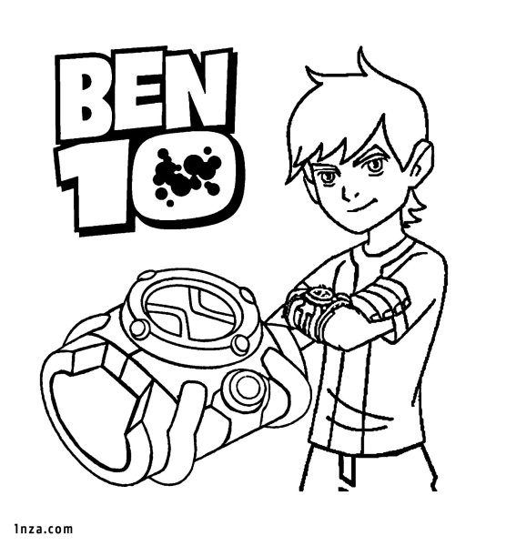 Раскраски Бен Тен 10 Омниверс
