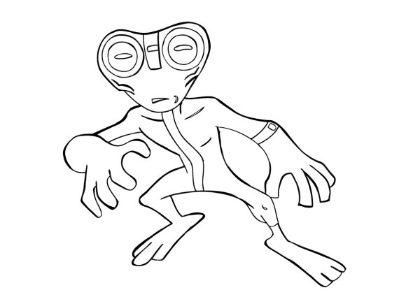 Бен Тен Омниверс раскраски