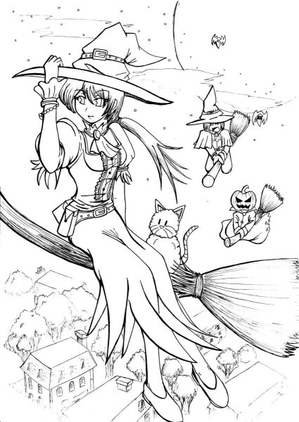 Ведьма карандашом