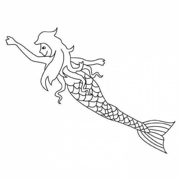 Страшные русалки для срисовки