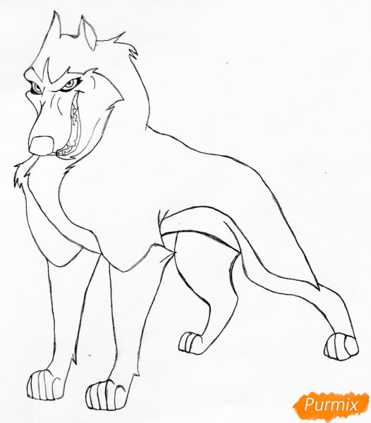 Балто раскраска