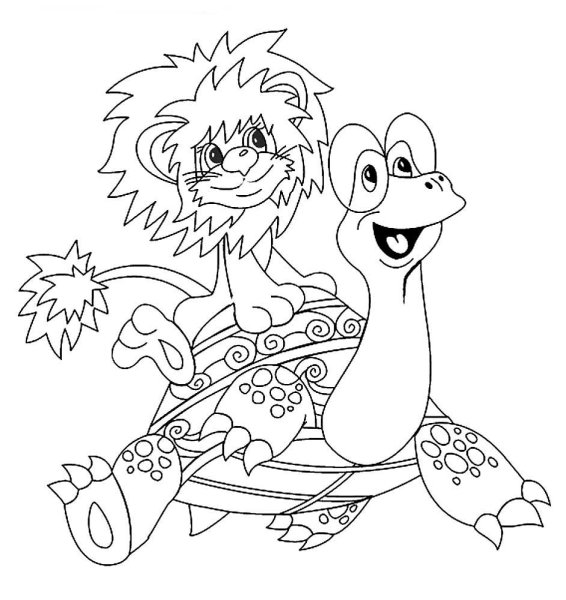 Раскраска 38 попугаев мартышка