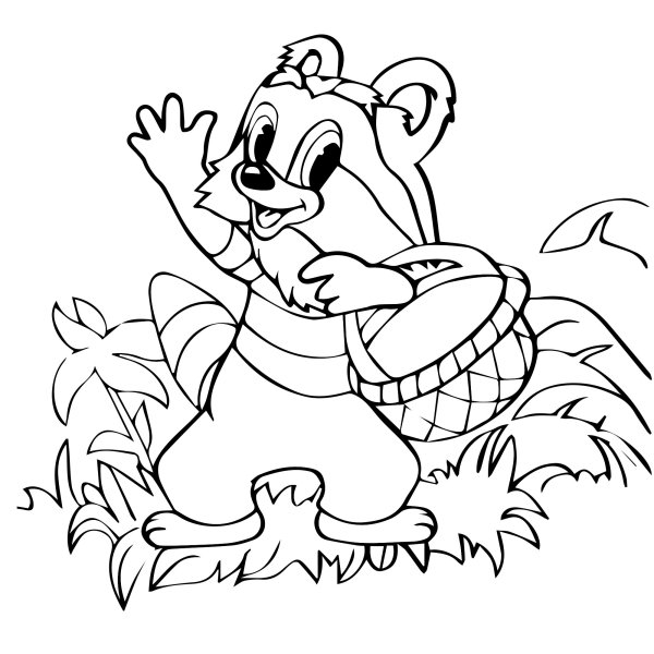 Разукрашки Винни пух Советский