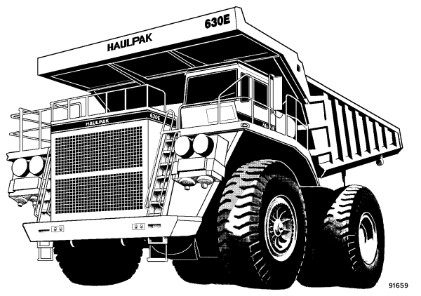 Коматсу самосвал 630