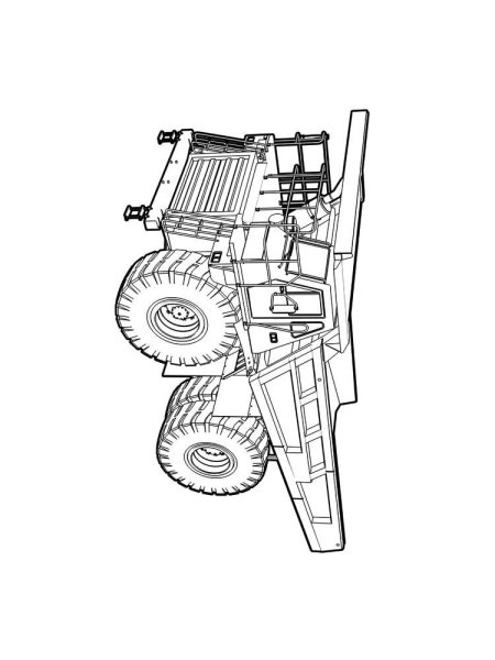 БЕЛАЗ-75710 чертежи
