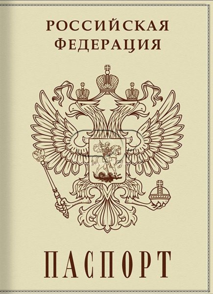 Нарисованный паспорт