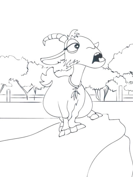 Раскраски Быков Фердинанд