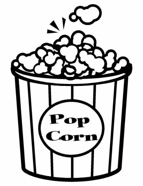 Popcorn рисунок