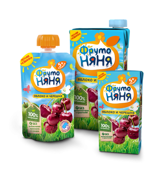 ФРУТОНЯНЯ сок и пюре