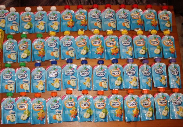 Коробка ФРУТОНЯНЯ пюре