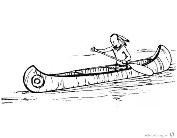 Каноэ лодка