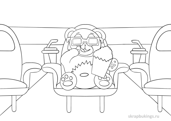 Валерка ЖЕЛЕЙНЫЙ медведь раскраска