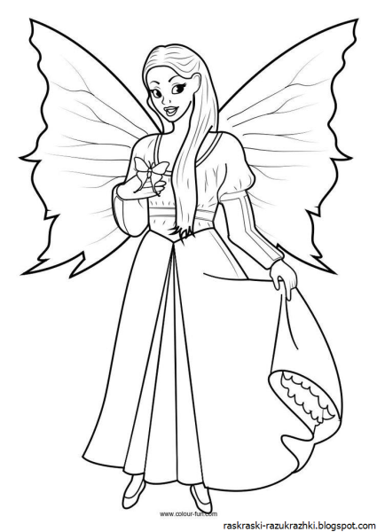 Королева Клэрион раскраска