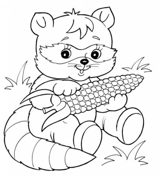 Девочка раскраска для детей