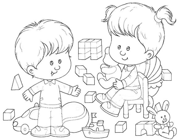 Раскраски для дошкольников