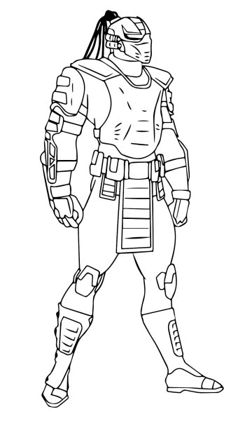 Раскраски мортал комбат 9