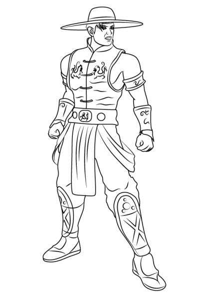 Раскраски мортал комбат 11