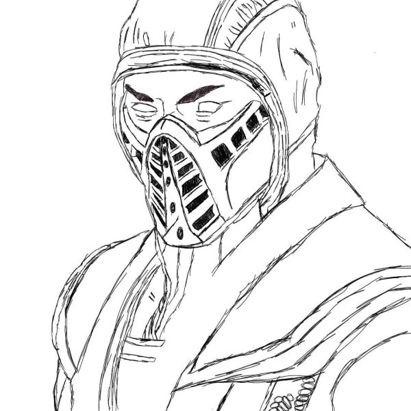 Саб Зиро раскраска