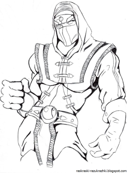 Саб Зиро раскраска