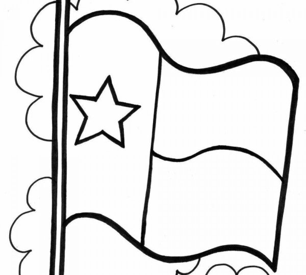 Флаг России раскраска
