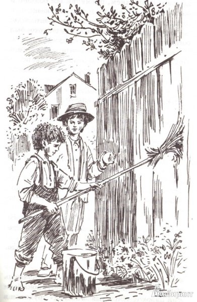 Бекки Тэтчер Марк Твен