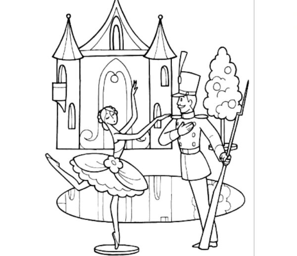 Рисунок к сказке Андерсена стойкий оловянный солдатик