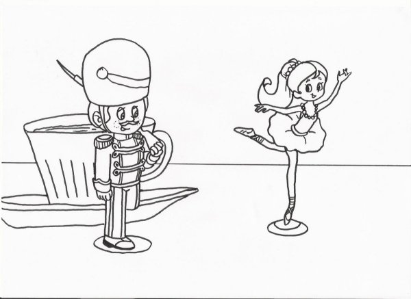 Стойкий оловянный солдатик раскраска