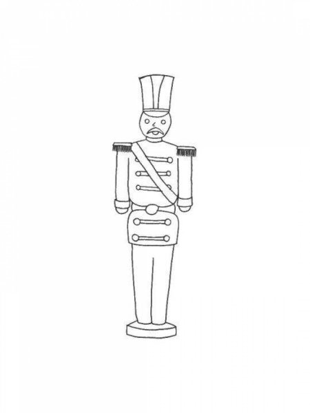 Стойкий оловянный солдатик раскраска