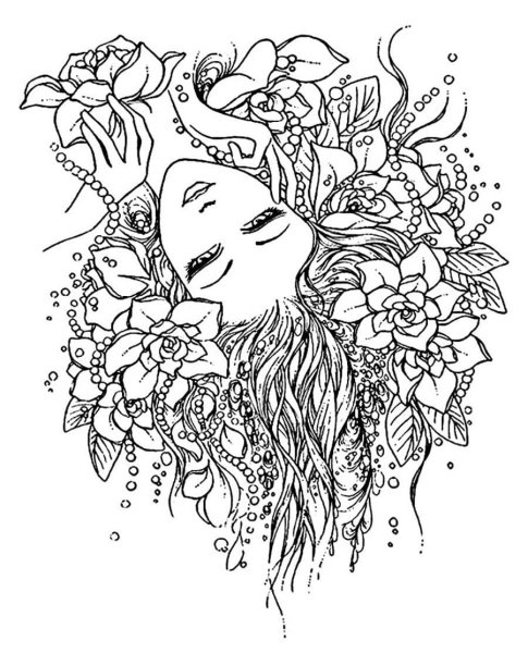 Раскраски антистрессы