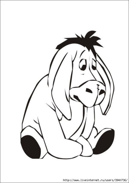 Раскраска грусть