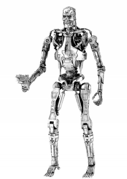 Раскраска Терминатор т 800